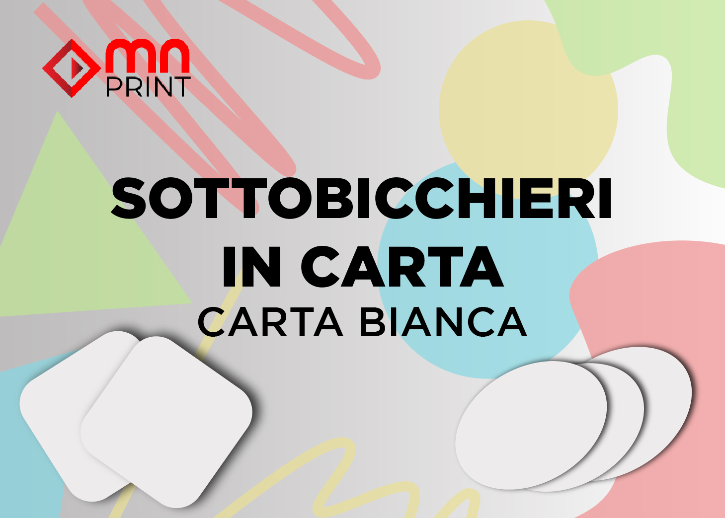 sottobicchieri carta